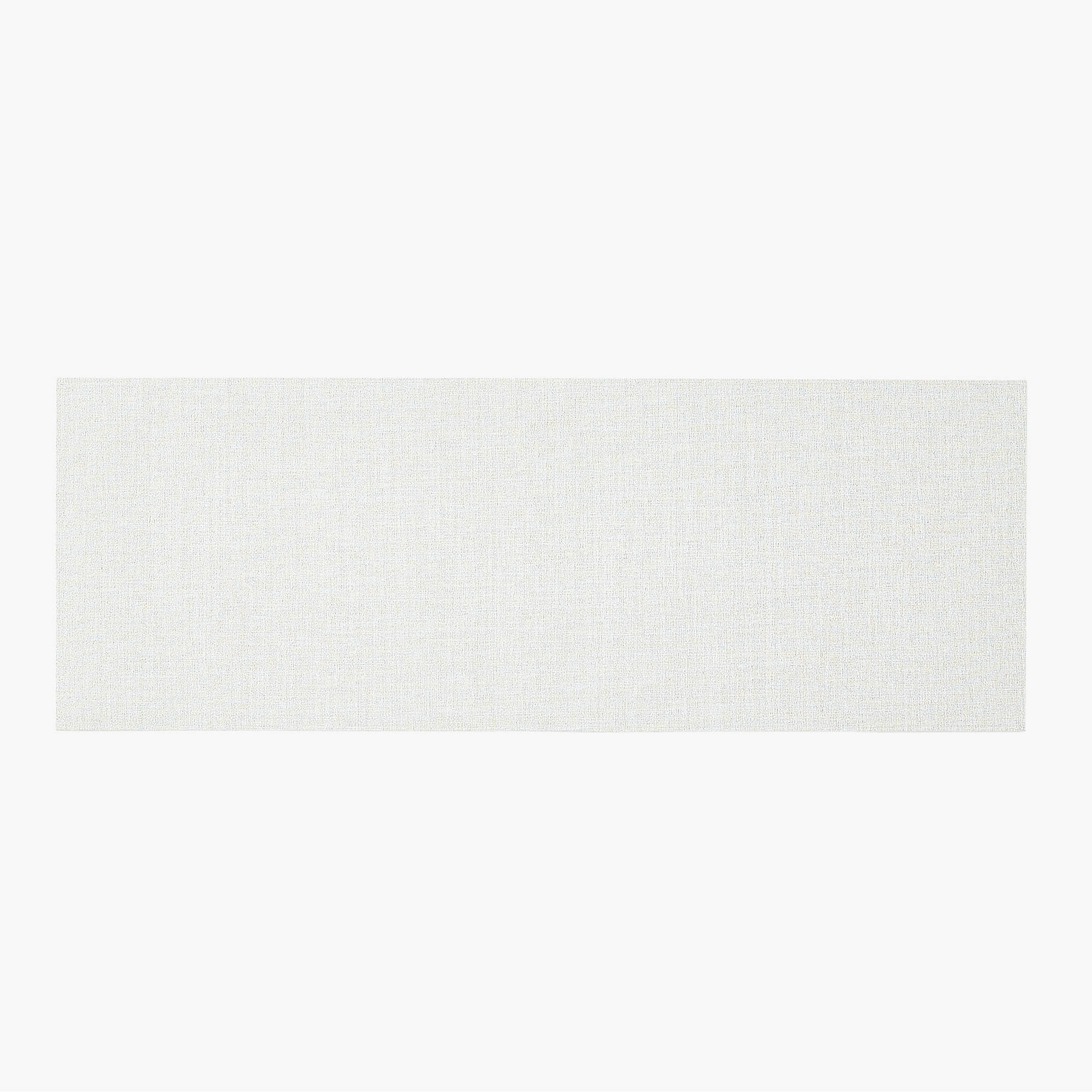 Chilewich White Boucle Utility Mat 2'x6' + Reviews CB2
