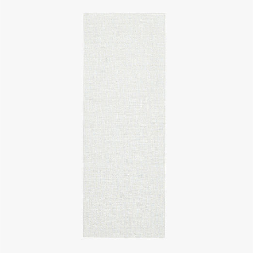 Chilewich® White Boucle Utility Mat 2'x6'