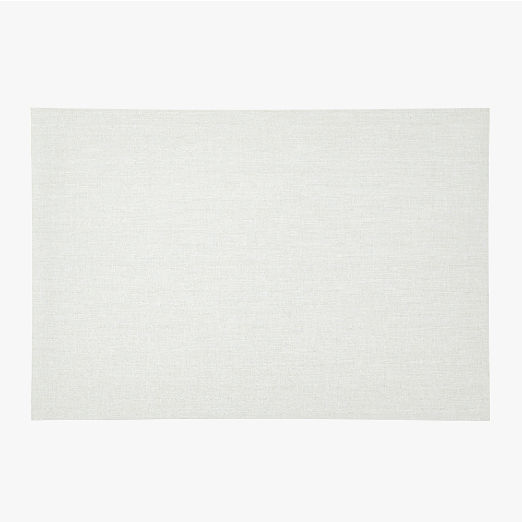 Chilewich® White Boucle Utility Mat 6'x8.8'