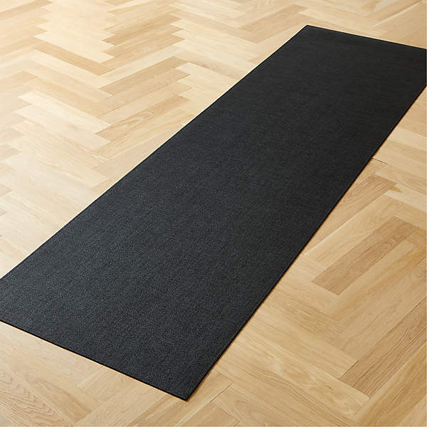 Chilewich Black Boucle Utility Mat 2.5'x9' + Reviews