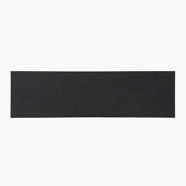 Chilewich Modern Solid Black Shag Utility Mat 2'x3' + Reviews