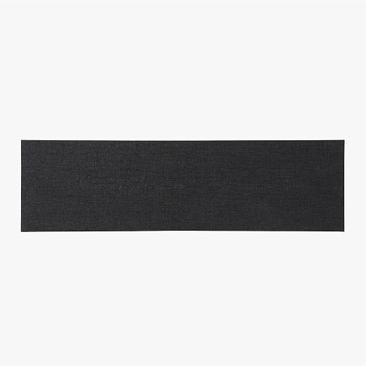 Chilewich® Black Boucle Utility Mat 2.5'x9'