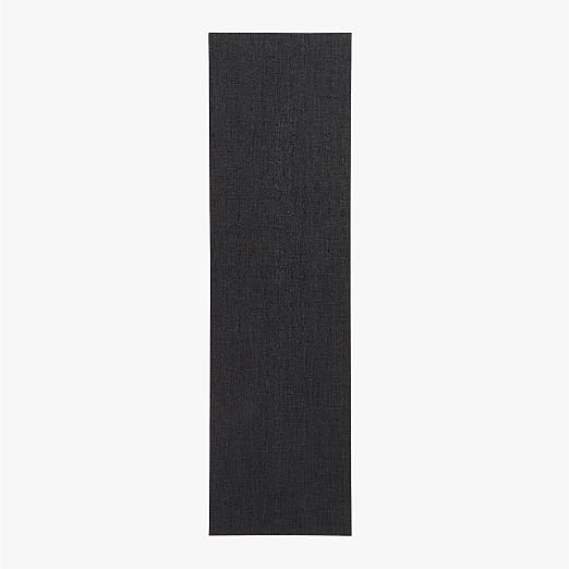 Chilewich® Black Boucle Utility Mat 2.5'x9'