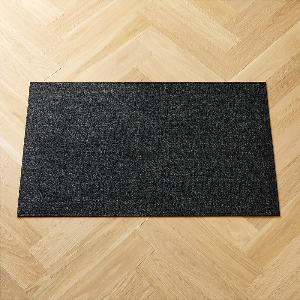 Chilewich Solid Black Shag Hallway Runner Rug 2'x6' + Reviews