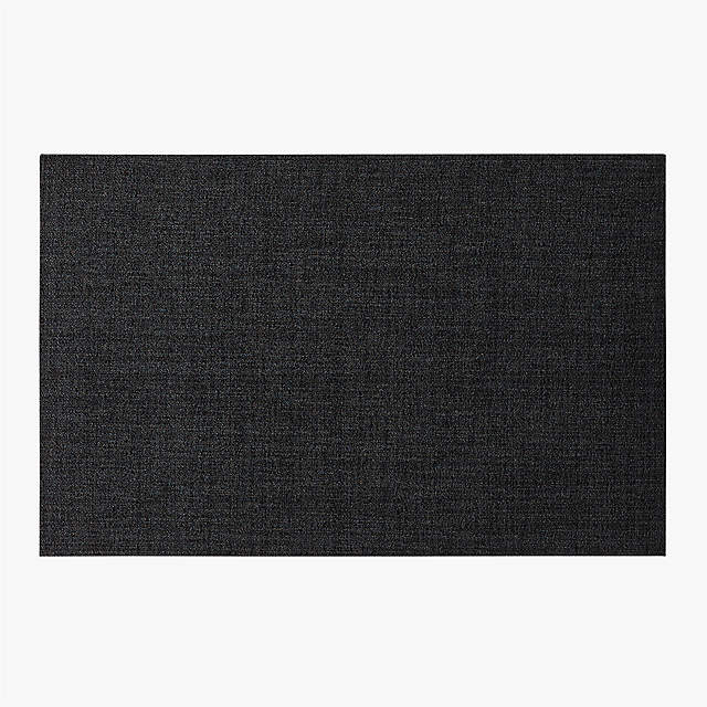 Chilewich Solid Black Shag Hallway Runner Rug 2'x6' + Reviews