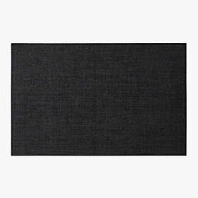 Chilewich Modern Solid Black Shag Utility Mat 2'x3' + Reviews