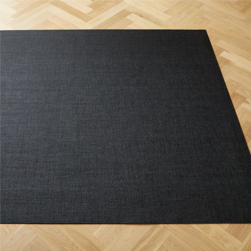 Chilewich® Black Boucle Utility Mat 3.8'x6' - image 2 of 4