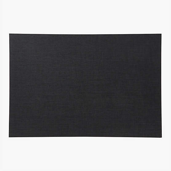 Chilewich® Black Boucle Utility Mat 6'x8.8'