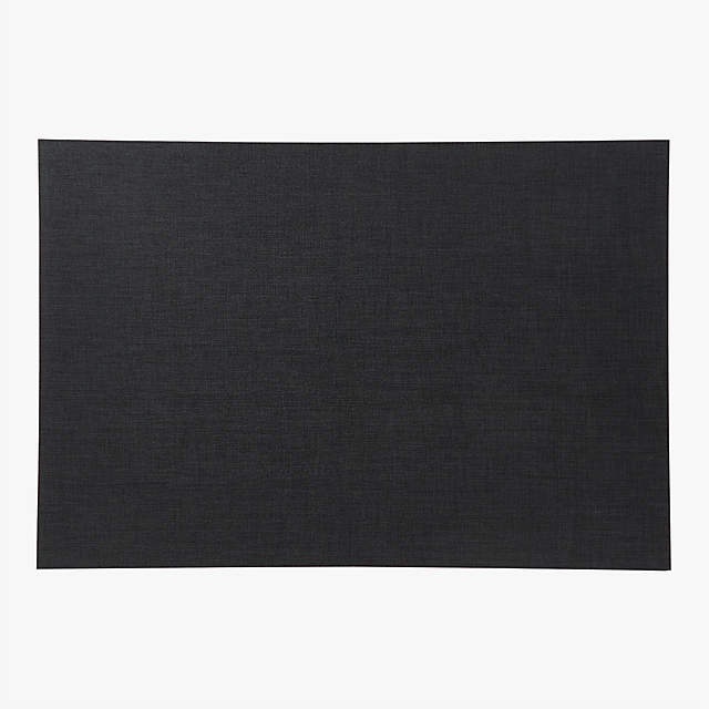 Chilewich Modern Solid Black Shag Utility Mat 2'x3' + Reviews