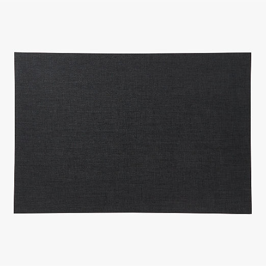 Chilewich® Black Boucle Utility Mat 6'x8.8'