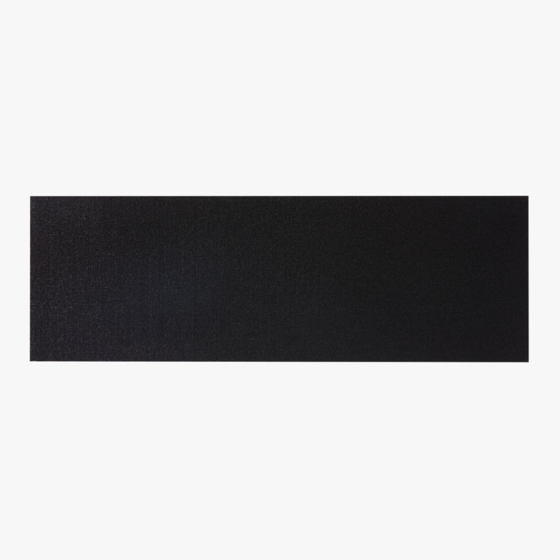 Chilewich® Solid Black Shag Runner Rug 2'x6' - image 0 of 4