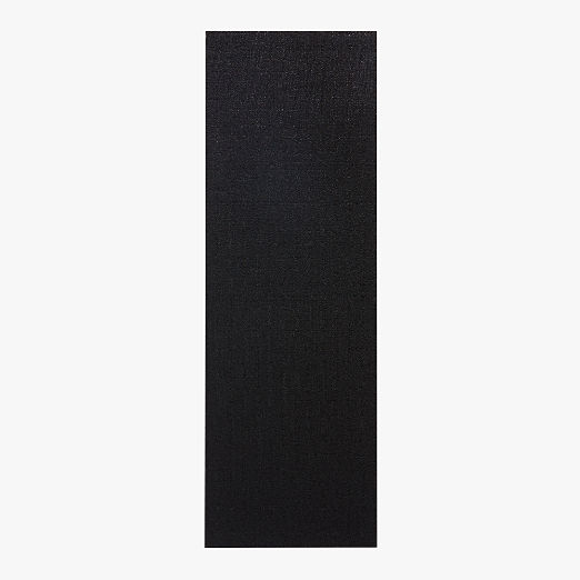 Chilewich® Solid Black Shag Runner Rug 2'x6'