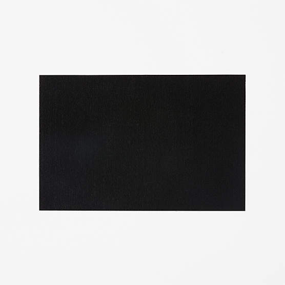 Chilewich® Solid Black Shag Utility Mat 2'x3'