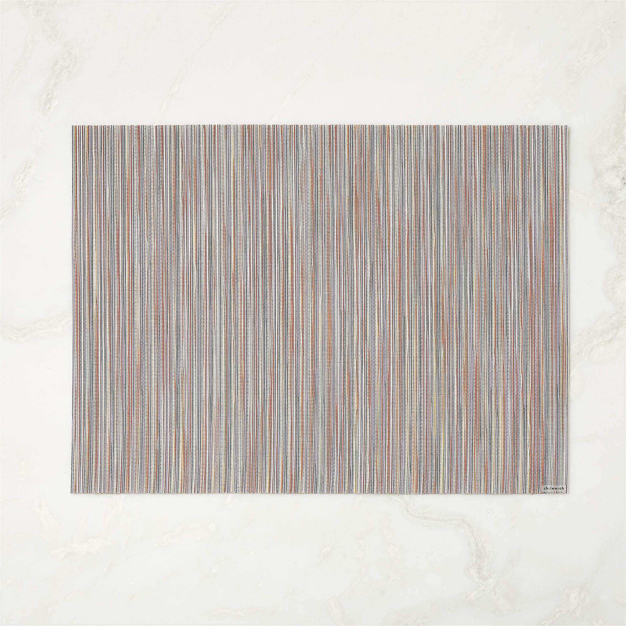 Chilewich Rib Weave Spice Placemat + Reviews CB2