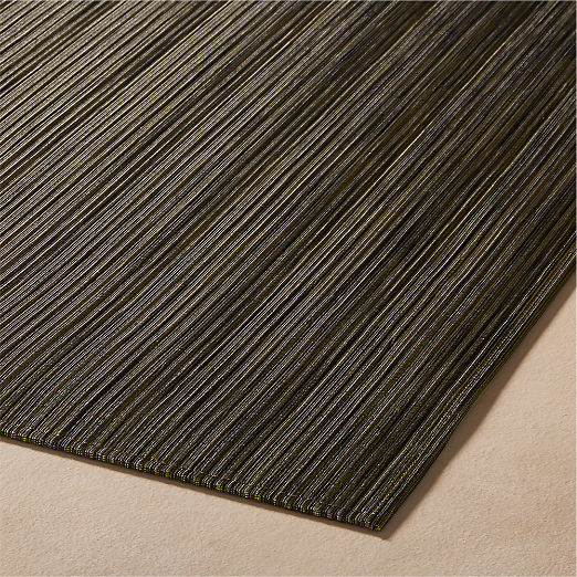 Chilewich Rib Weave Tiger Eye Floormat 2'x6'