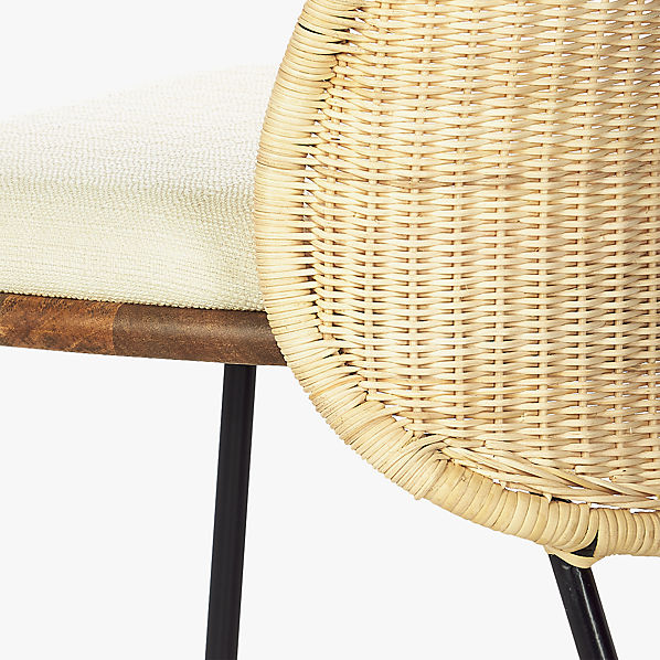 Chord Woven Back Dining Chair Reviews Cb2 Canada