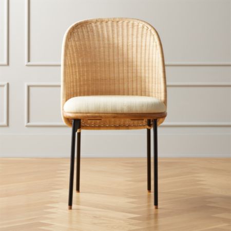 Chord Woven Back Dining Chair Reviews Cb2