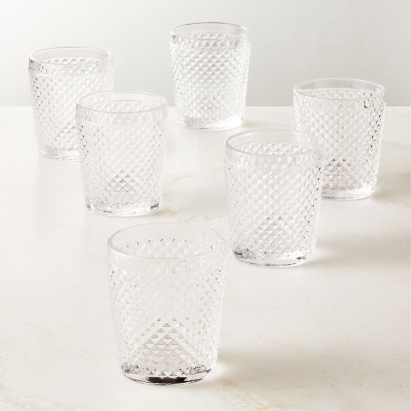 Chroma Clear Double Old-Fashioned Glasses Set of 6 - image 1 of 2