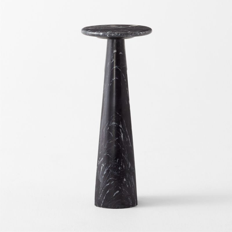 Ciccio Black Marble Side Table - image 8 of 13