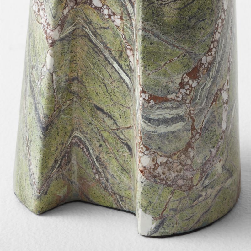 Ciccio Green Marble Side Table - image 8 of 12