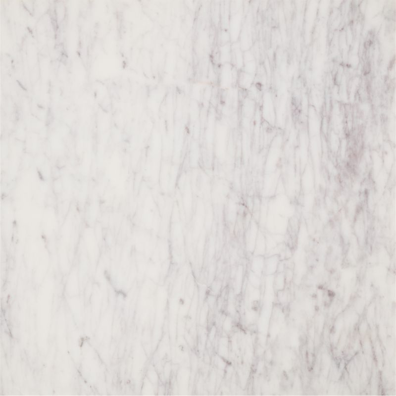 Ciccio White Marble Side Table - image 9 of 11