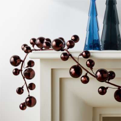 Modern christmas clearance garland