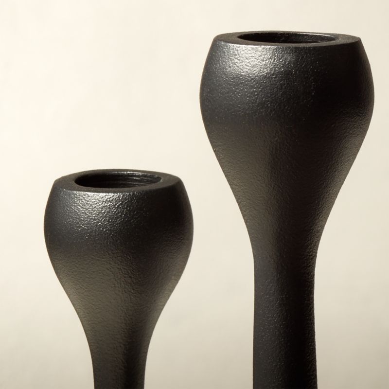 Cinq Black Multi Modern Taper Candle Holder + Reviews