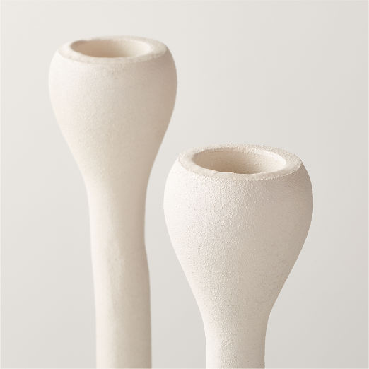 Cinq White Multi Candelabra Large