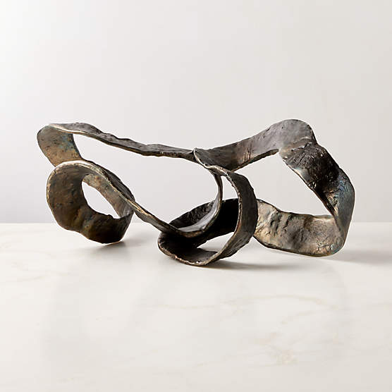 Cinta Bronze Cast Aluminum Decorative Sculpture