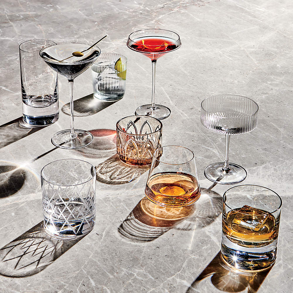 Marta Optic Fluted Drinkware