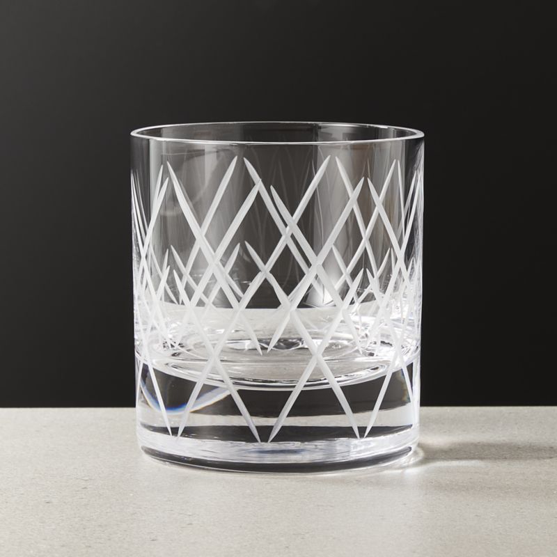 View Cirque Etched Double Old-Fashioned Glass details