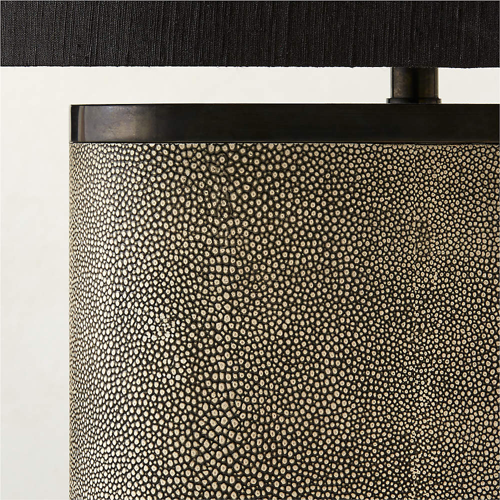 Black Ananas Table Lamp - Black Shade - Scenario Home