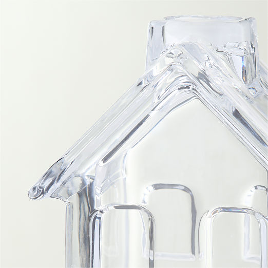 Clara Glass Cottage Holiday House 6.75"