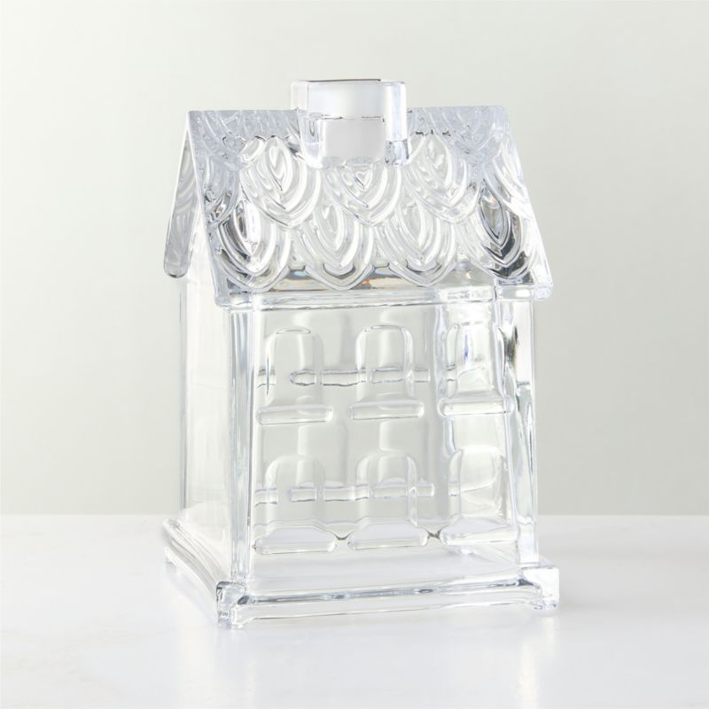 Clara Glass Gingerbread Holiday House 7.5" - image 3 of 5