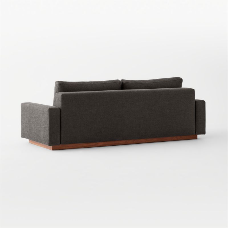 Claremont 87.75" Dark Grey Sleeper Sofa - image 6 of 8