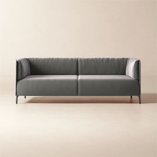 Clarendon 80" Sofa Luca Storm