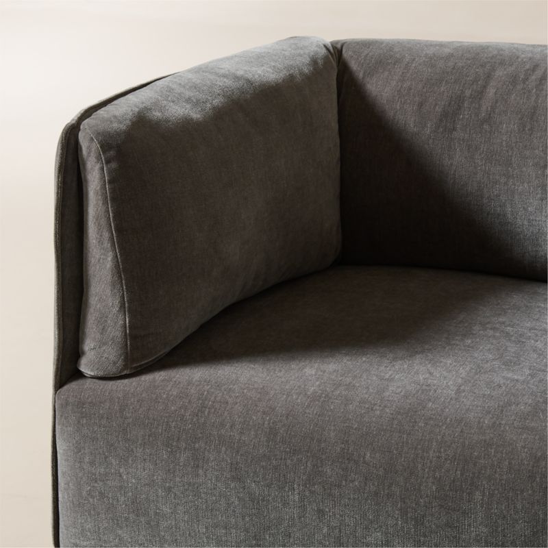 Clarendon Light Grey Fabric Accent Chair - image 6 of 7