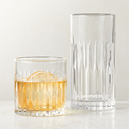 Clarion Double Old-Fashioned Glass