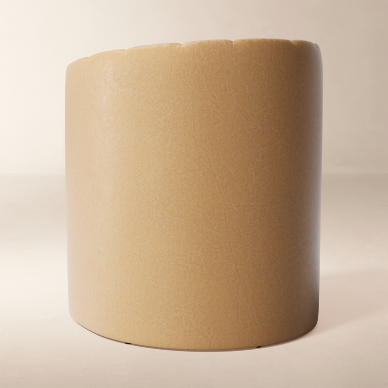 Clark Leather Dining Chair Bello Saddle - image 4 of 5