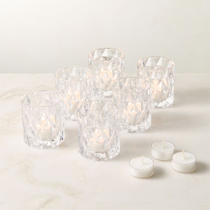 Clear-Cupped Tealight Candles Set of 12 - image 2 of 3