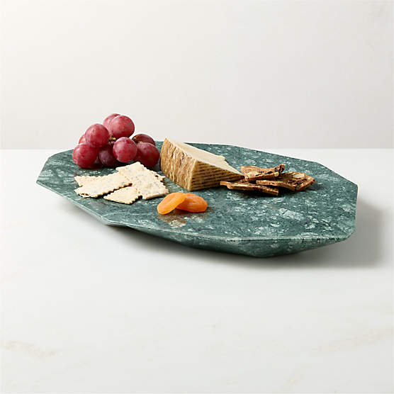 Cliff Green Marble Serving Platter