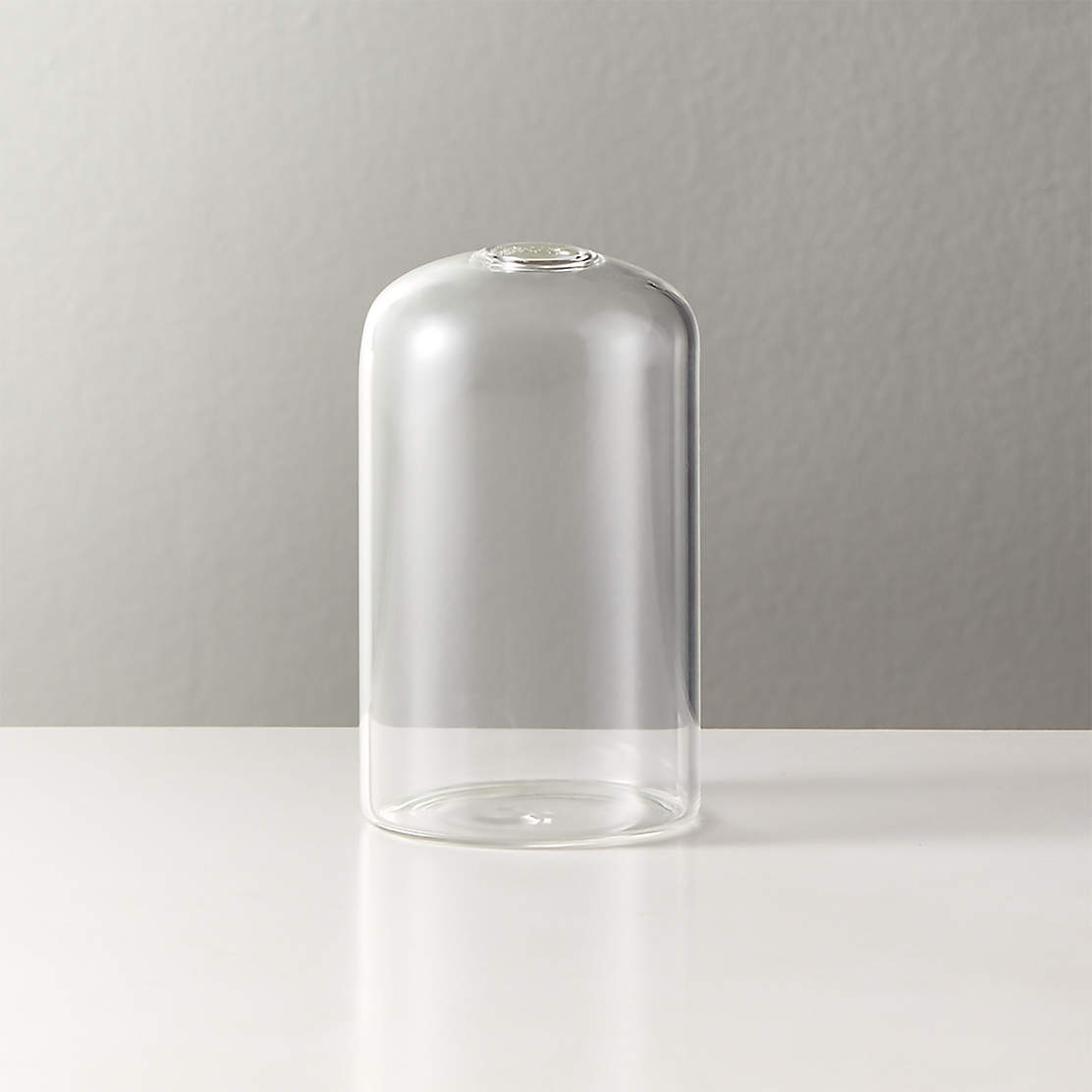 Dina Fluted Glass Vase + Reviews CB2 Canada