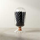 Amata Round Clear Glass Vase