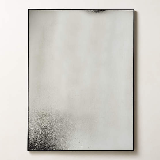 Clooney Antiqued Rectangular Wall Mirror 36"x48"