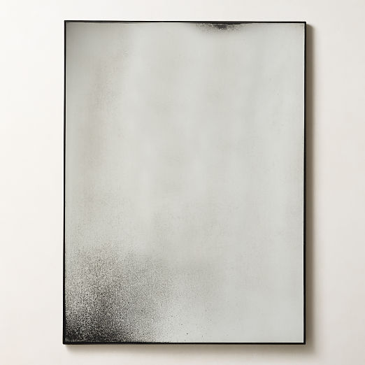 Clooney Antiqued Rectangular Wall Mirror 36"x48"