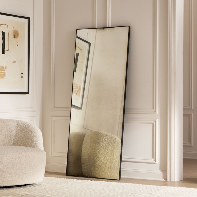 Clooney Antiqued Full-Length Floor Mirror 32"X76" - image 2 of 5