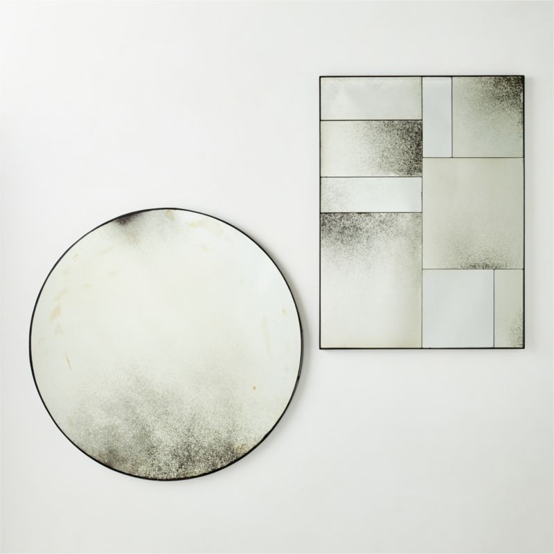 Clooney Antiqued Panel Wall Mirror 36''x48'' - image 4 of 6