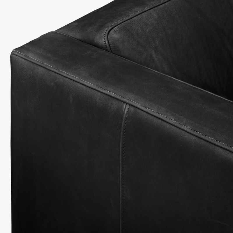 Club Leather Lounge Chair - image 6 of 7