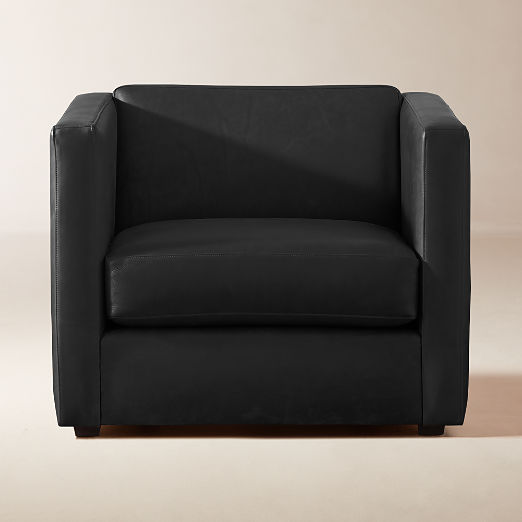 Club Leather Lounge Chair