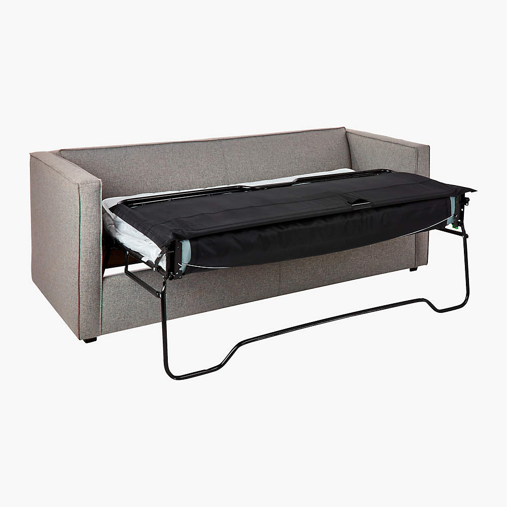 Club Modern Grey Sleeper Sofa Queen + Reviews